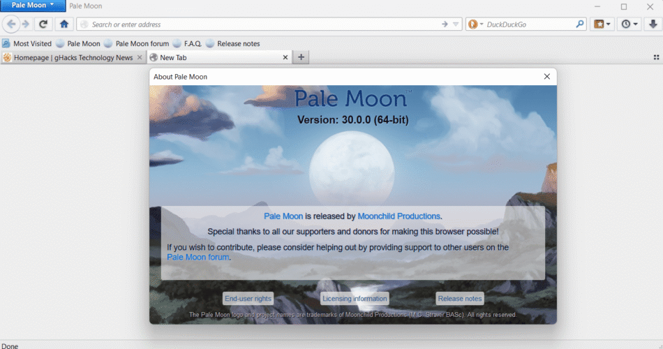 Pale Moon